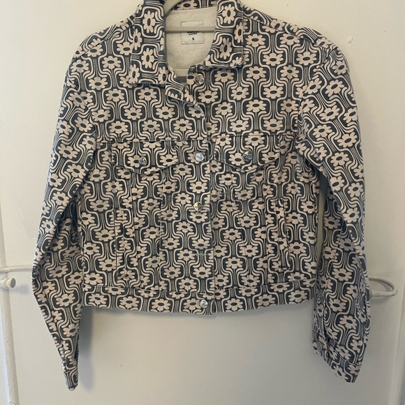 Tach Patterned Denim Jacket - Picture 4 of 7